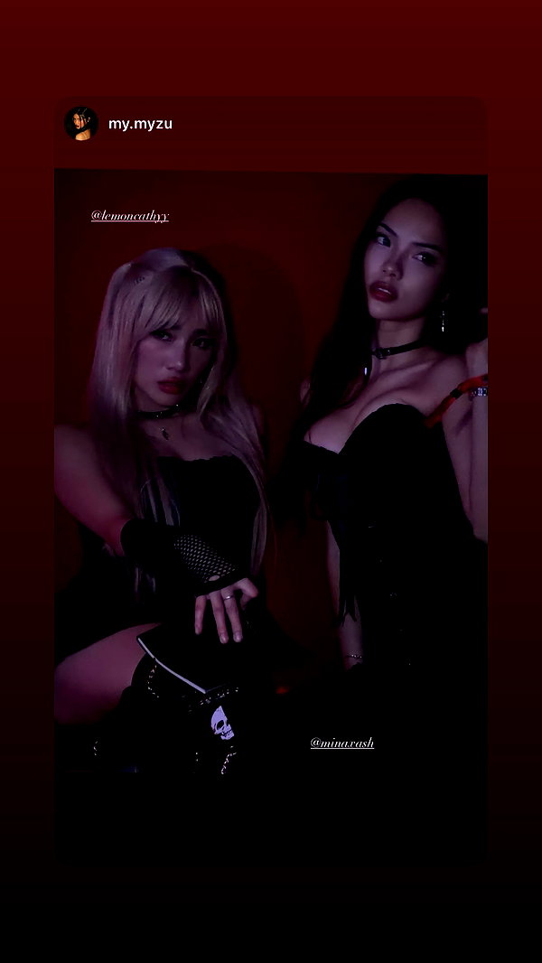 Archived image from @minaxash on Instagram