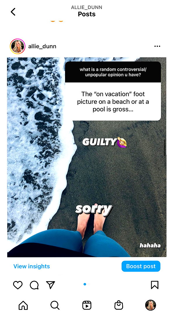 allie_dunn instagram image archive image