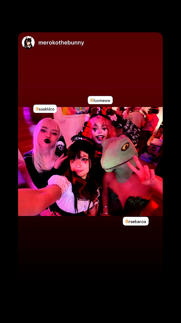 Archived image from @iluvmeww on Instagram