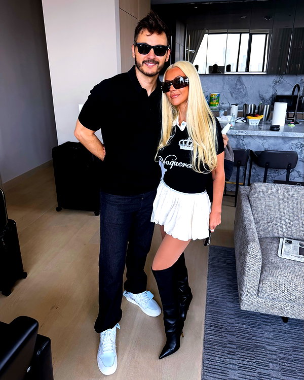 Archived image from @xtina on Instagram