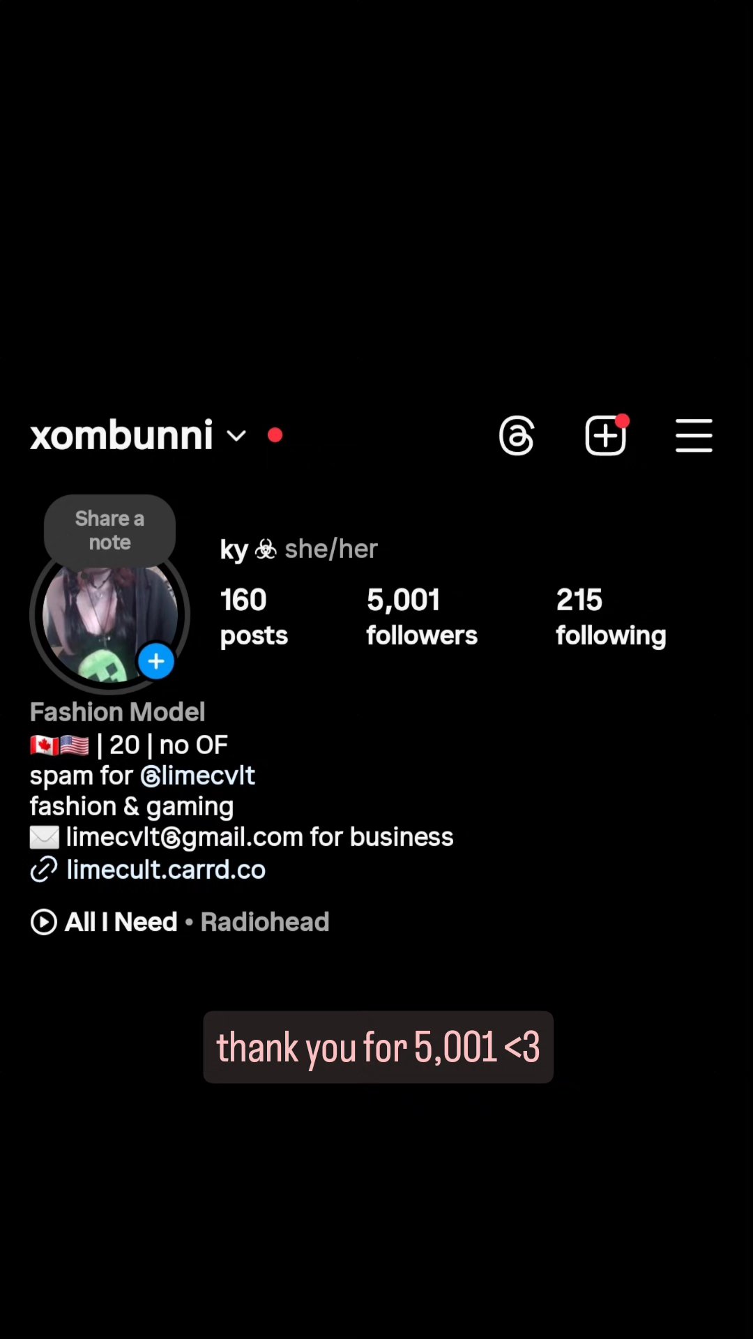 xombunni instagram image archive image