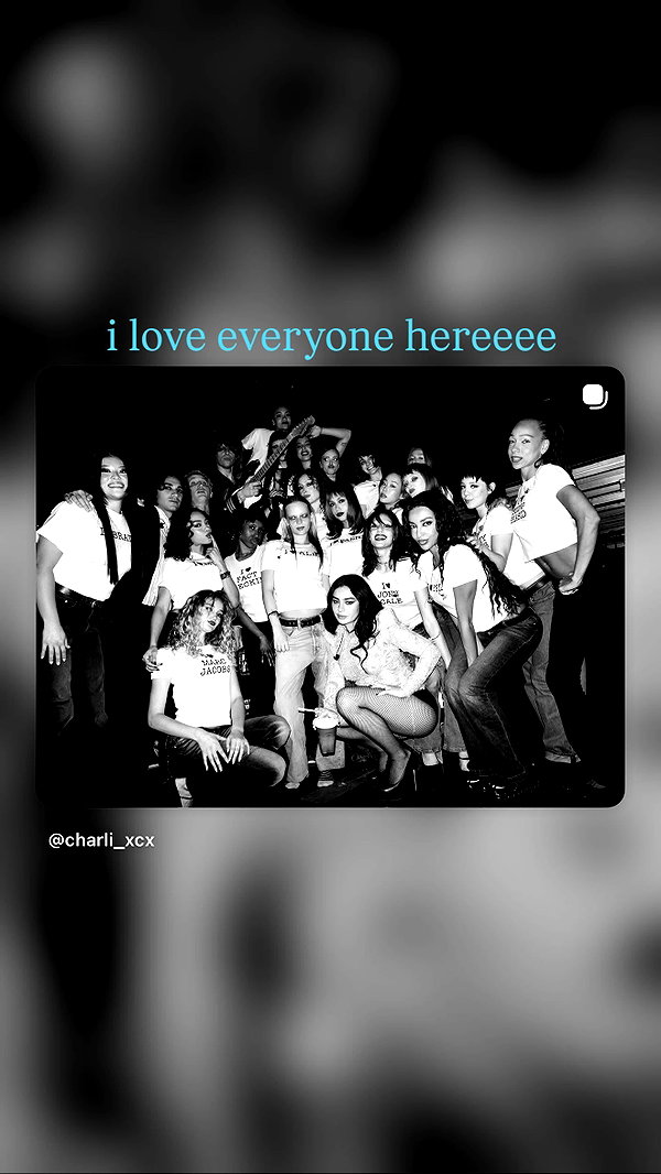 Archived image from @charli_xcx on Instagram