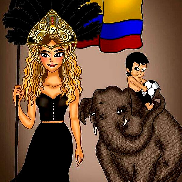 shakira instagram image archive image