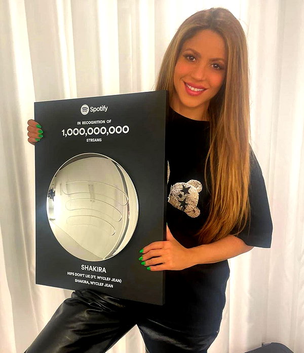 shakira instagram image archive image
