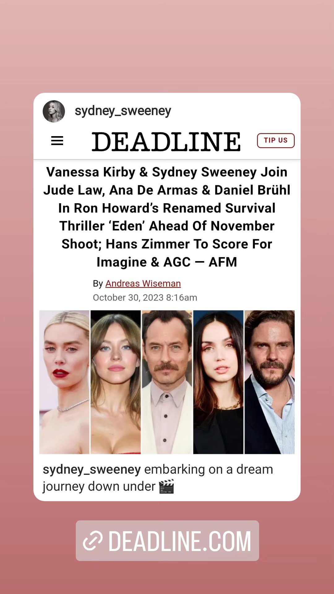 sydney_sweeney instagram image archive image