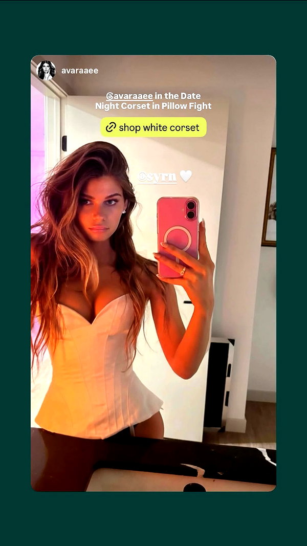Archived image from @sydney_sweeney on Instagram