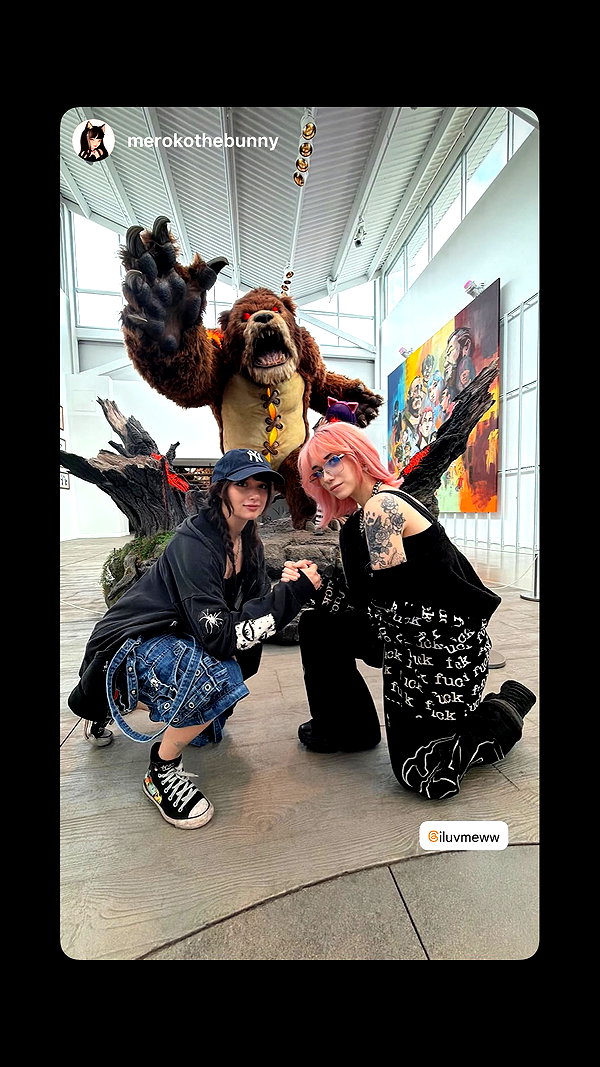 Archived image from @iluvmeww on Instagram
