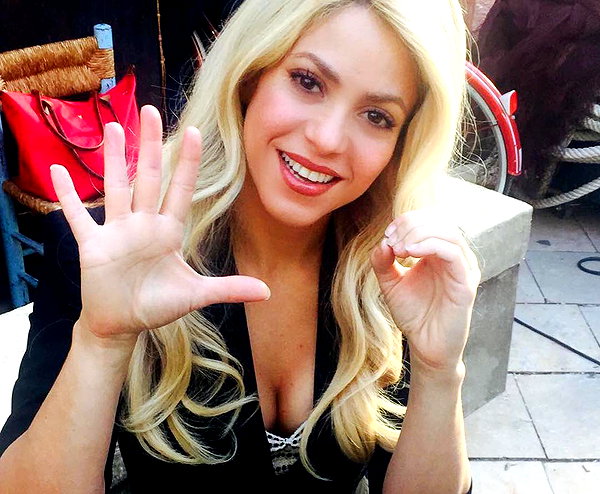 shakira instagram image archive image