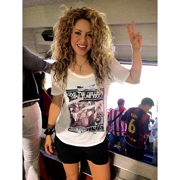 shakira instagram image archive image