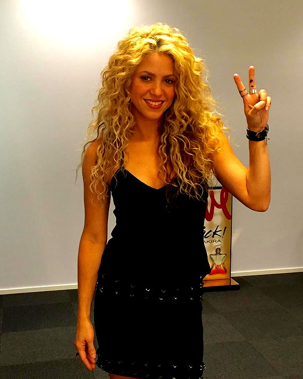 shakira instagram image archive image