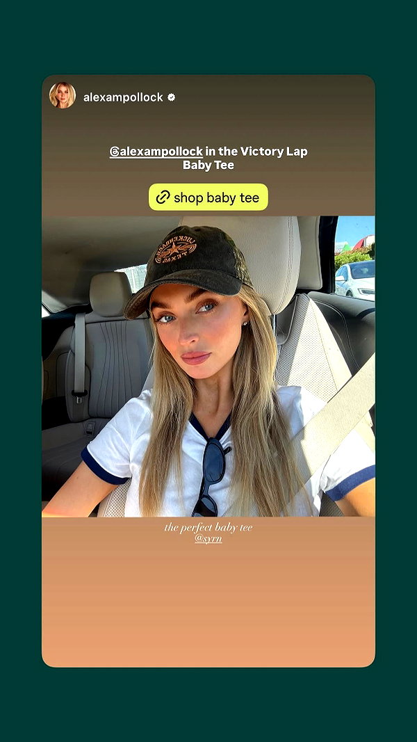Archived image from @sydney_sweeney on Instagram