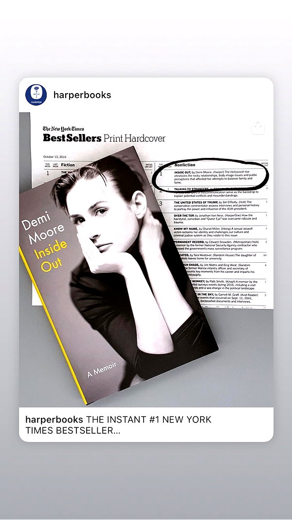 demimoore instagram image archive image