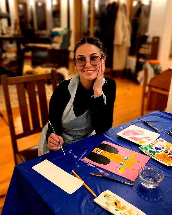 demimoore instagram image archive image