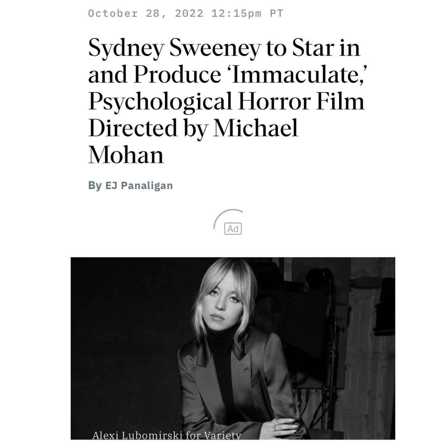sydney_sweeney instagram image archive image