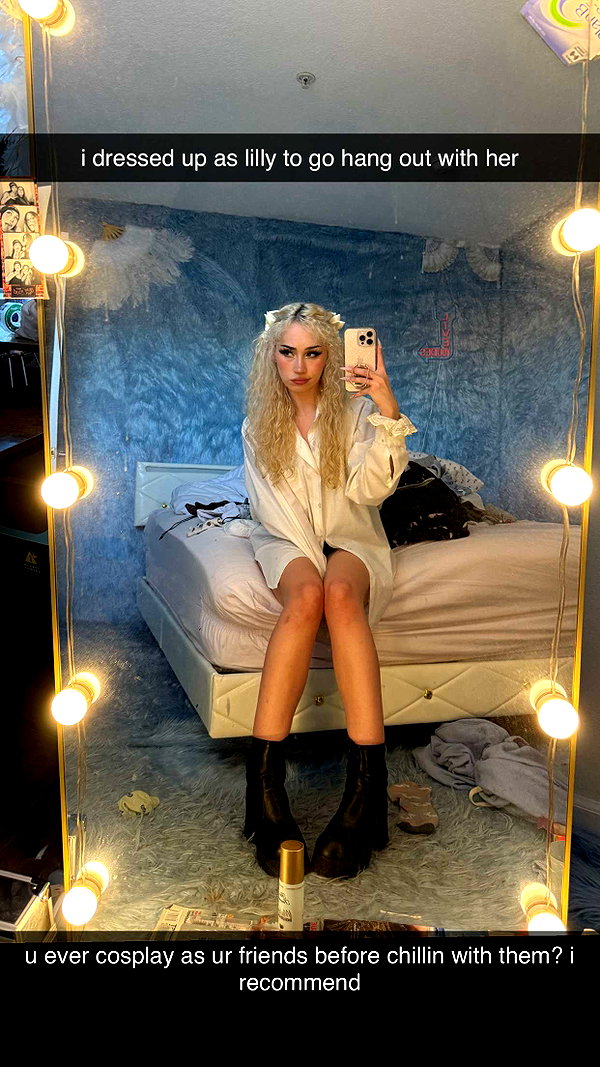 bludnymph snapchat image archive image