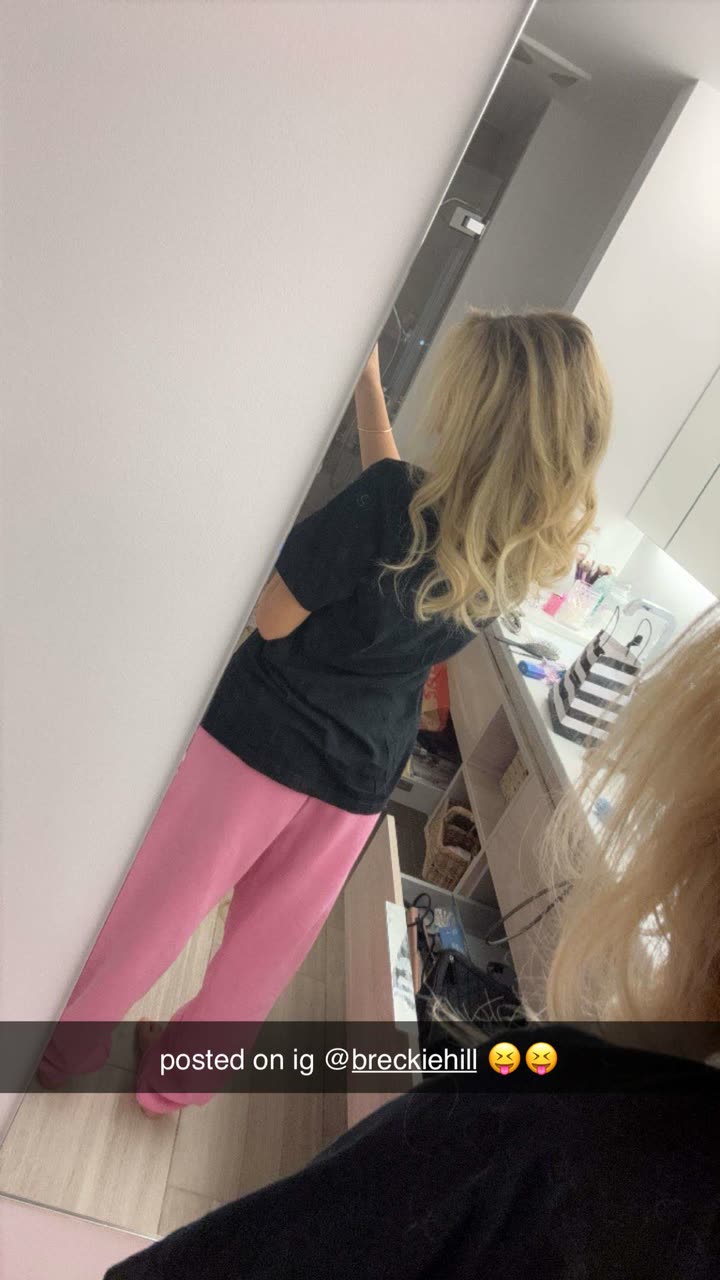 breckiehill snapchat image archive image