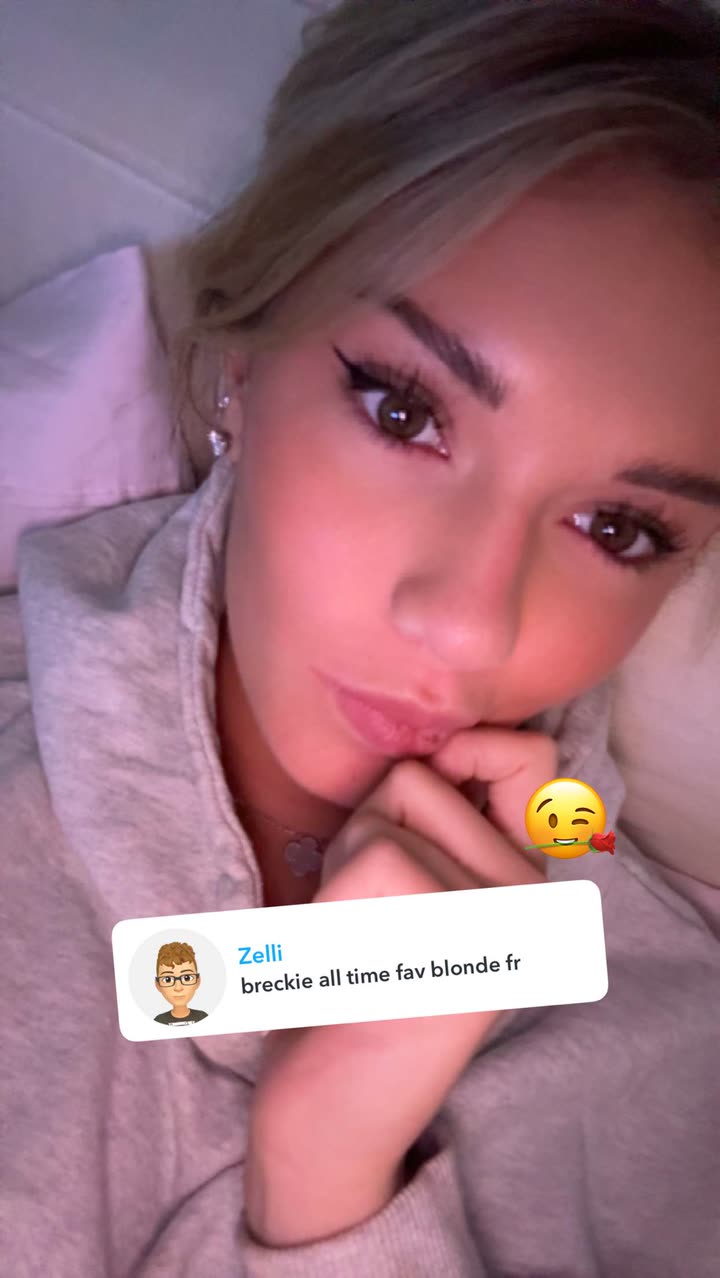 breckiehill snapchat image archive image