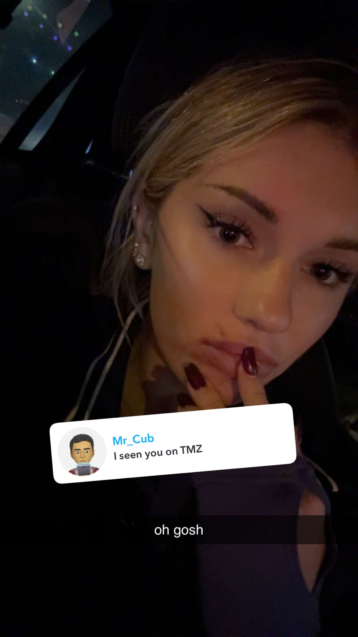 breckiehill snapchat image archive image