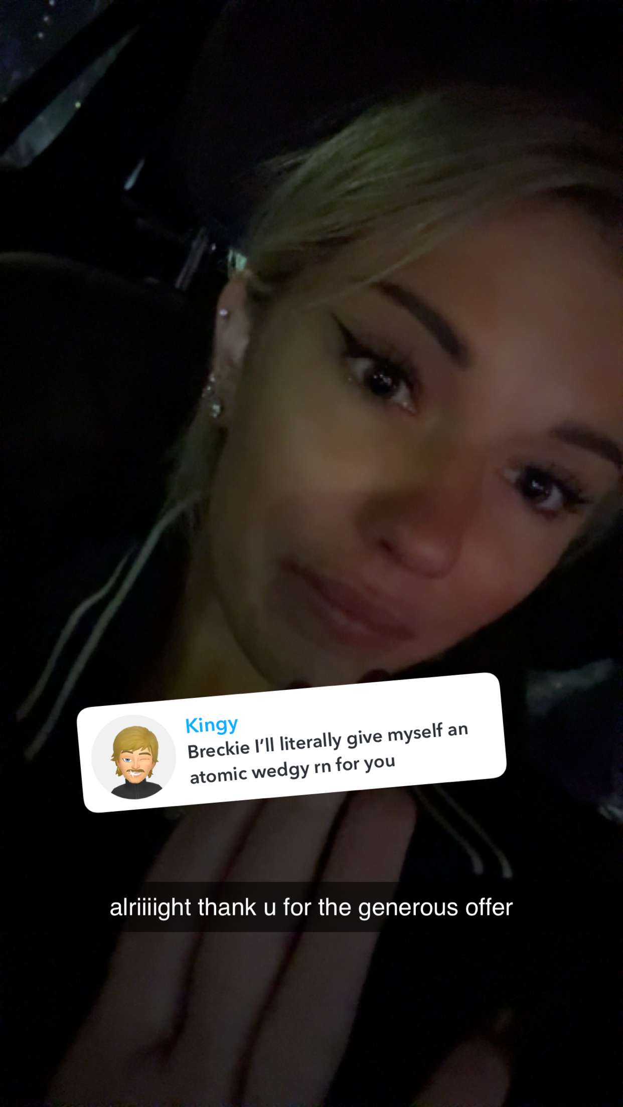 breckiehill snapchat image archive image