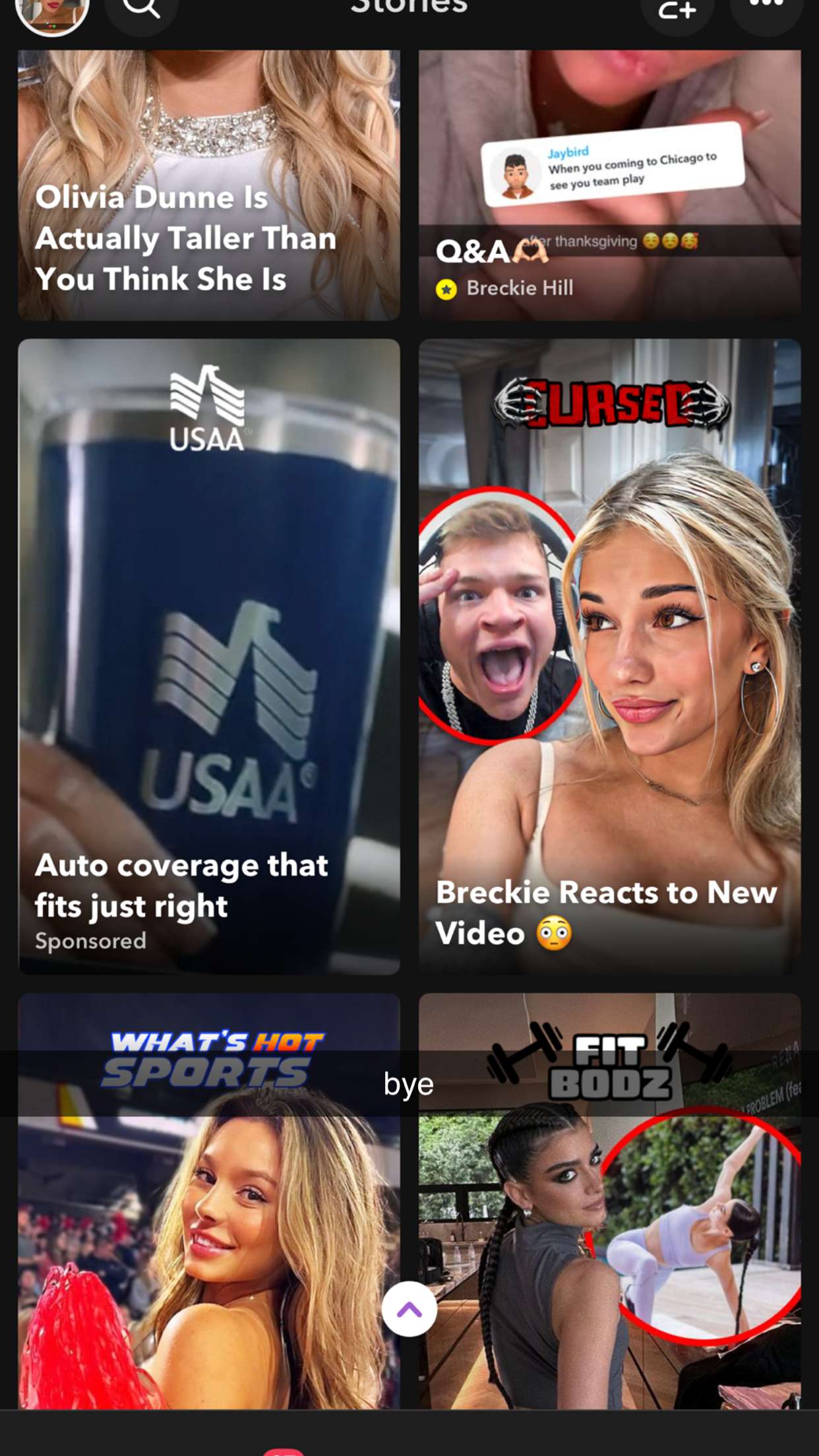 breckiehill snapchat image archive image