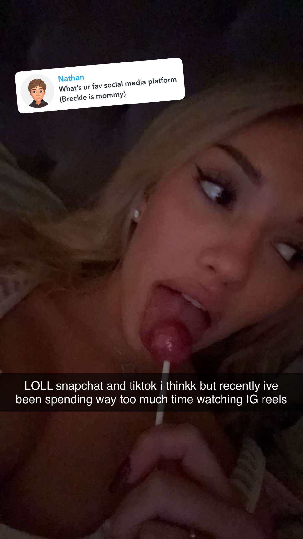 breckiehill snapchat image archive image