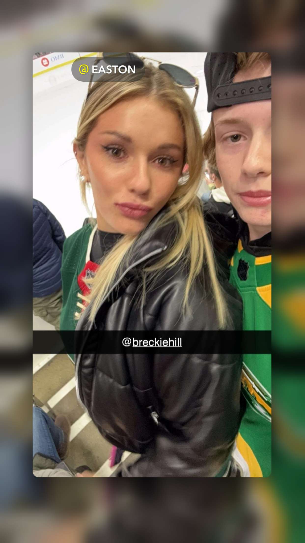 breckiehill snapchat image archive image