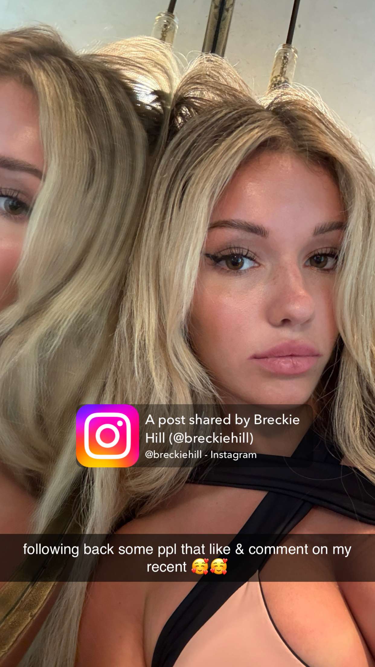 breckiehill snapchat image archive image