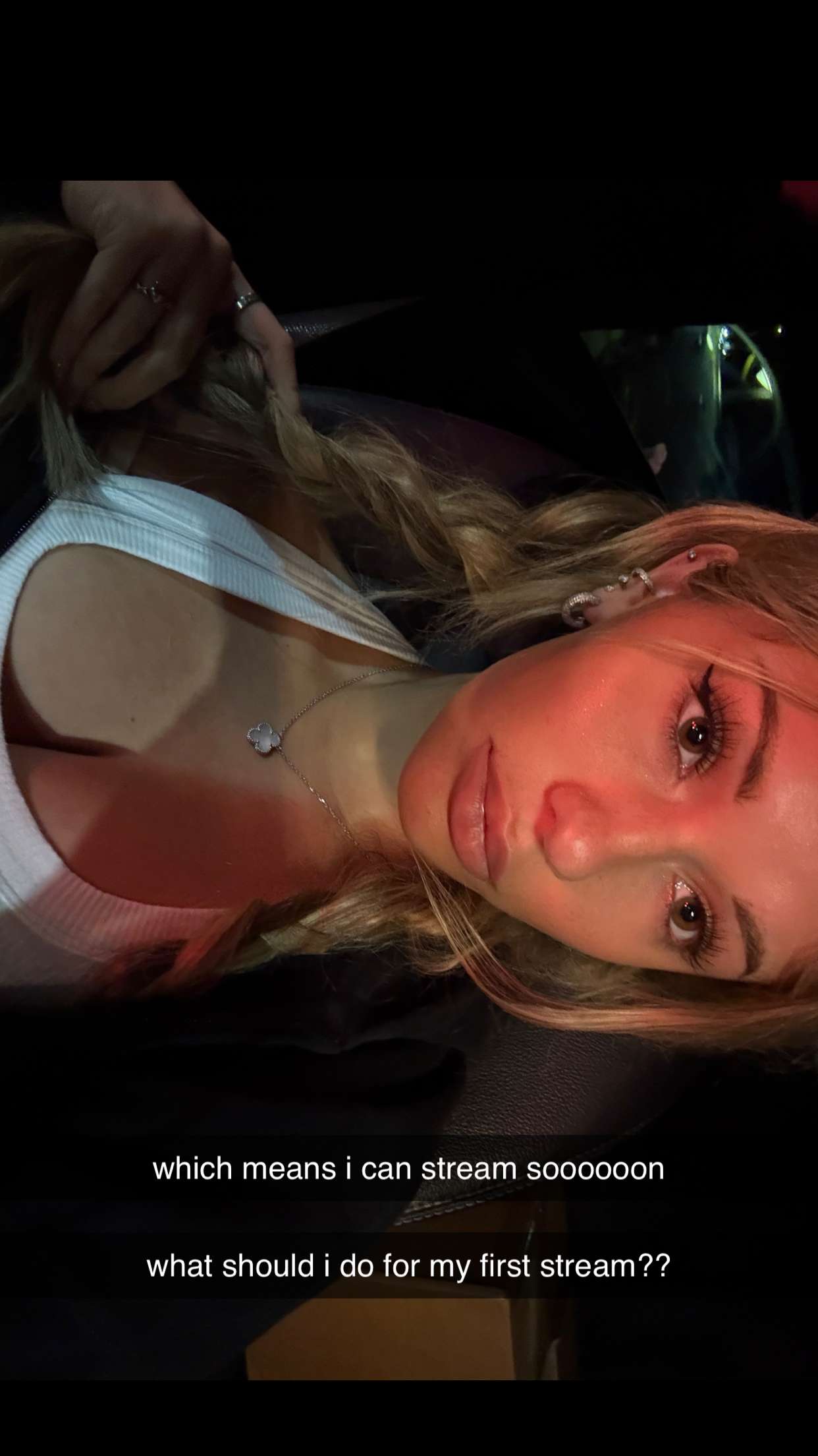 breckiehill snapchat image archive image