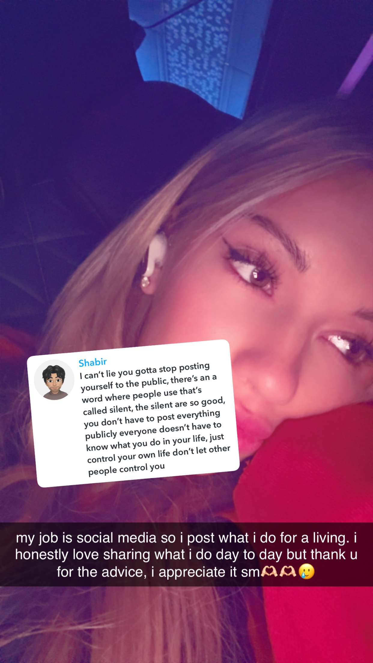 breckiehill snapchat image archive image