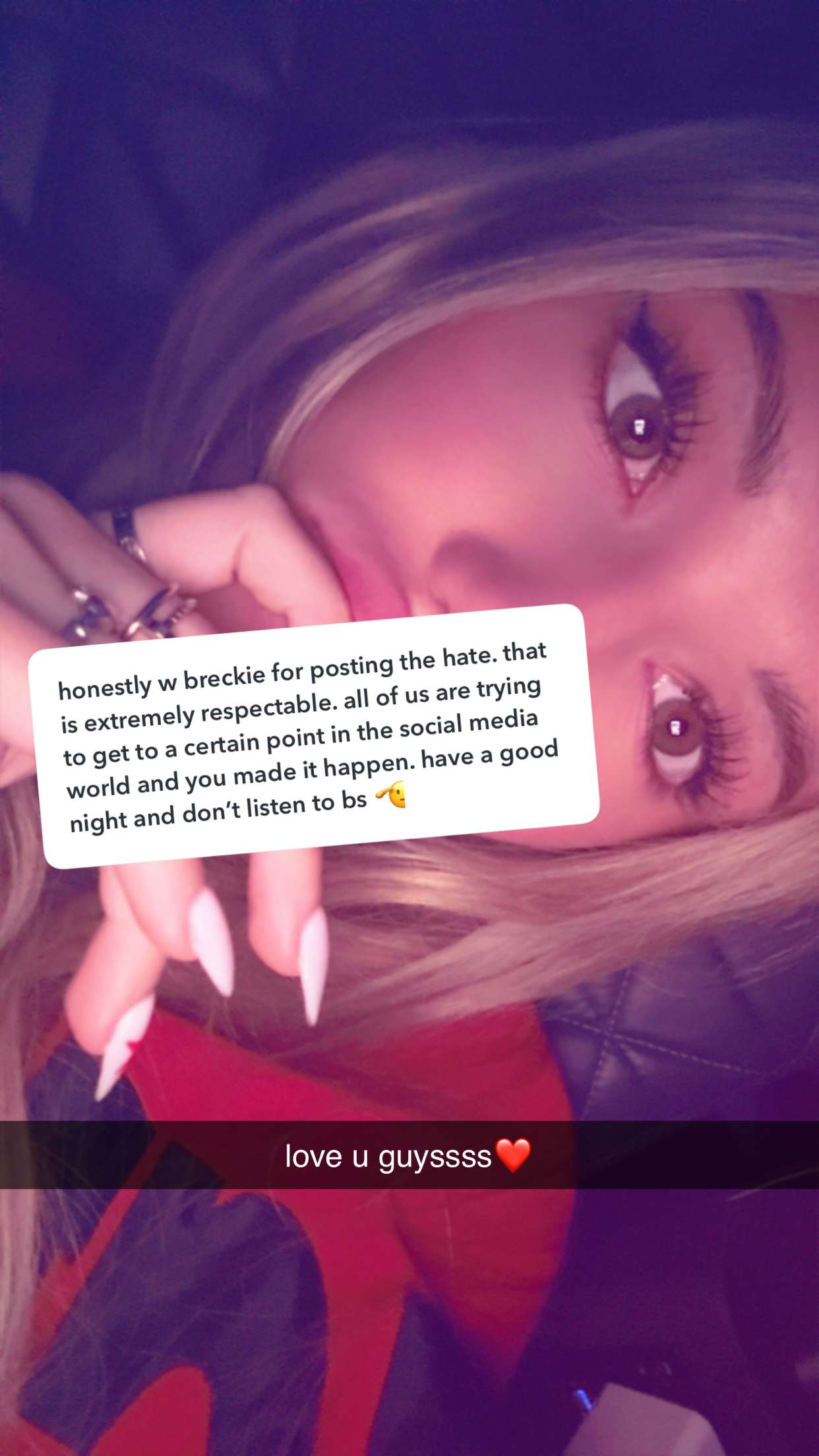 breckiehill snapchat image archive image