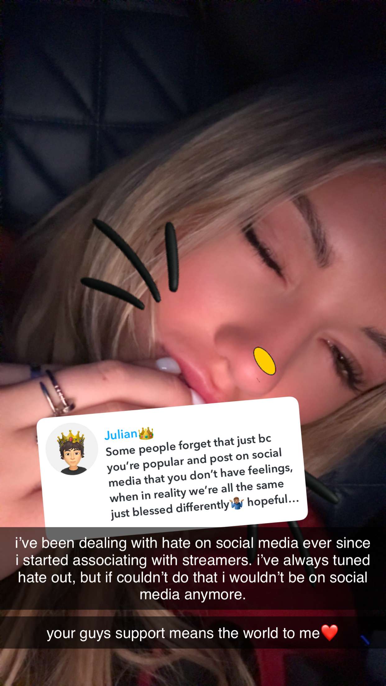 breckiehill snapchat image archive image