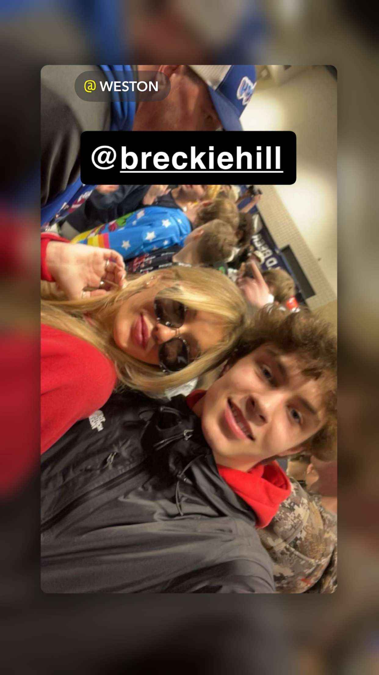 breckiehill snapchat image archive image