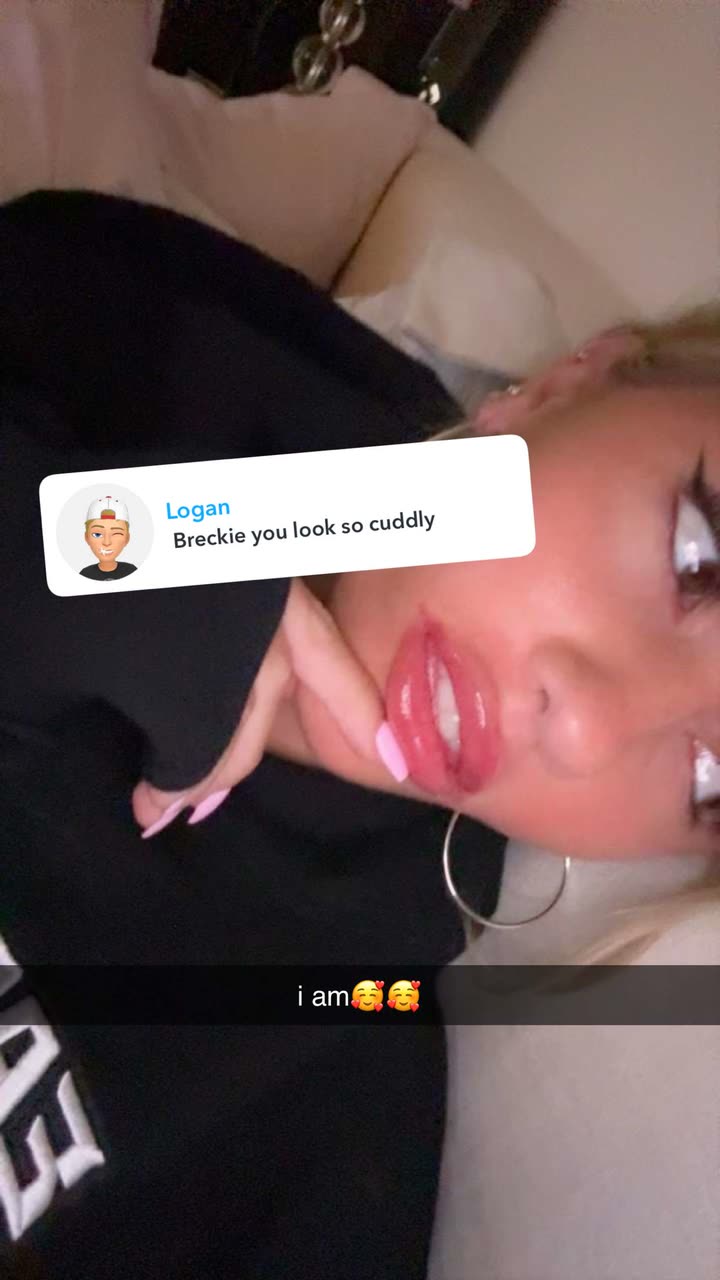 breckiehill snapchat image archive image