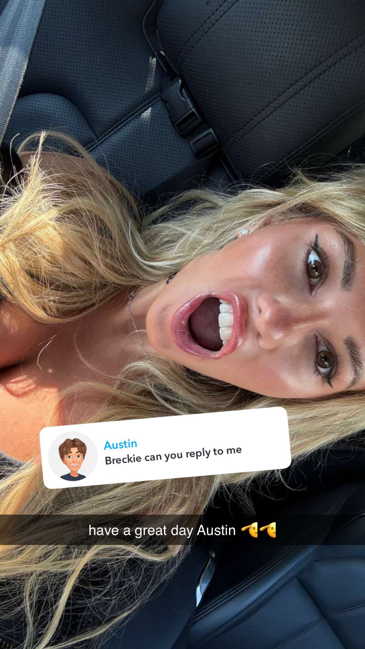 breckiehill snapchat image archive image