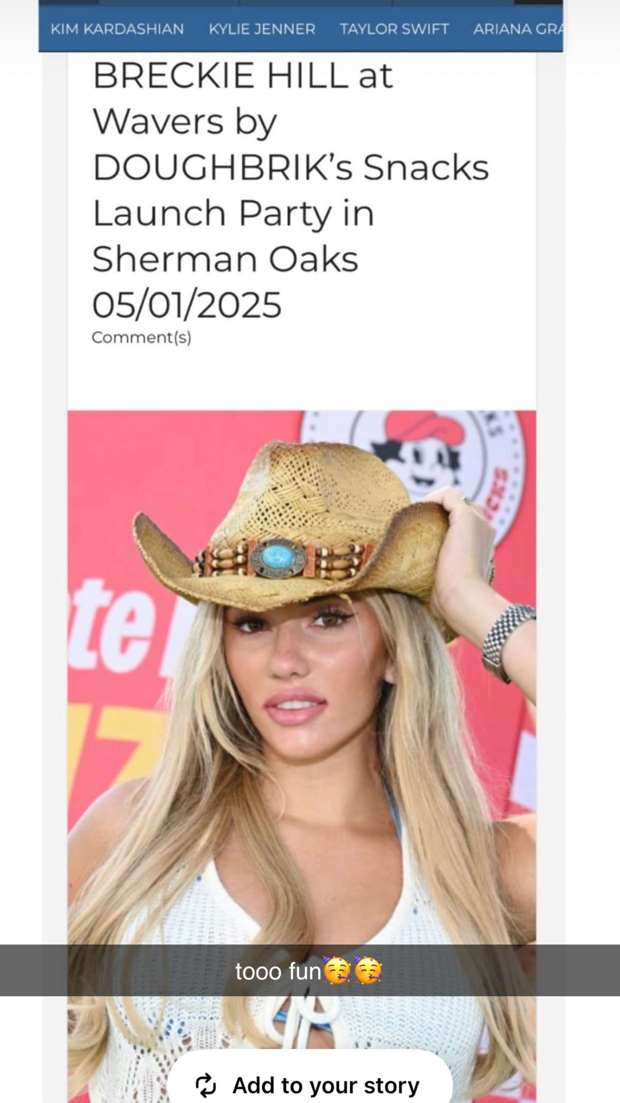 breckiehill snapchat image archive image