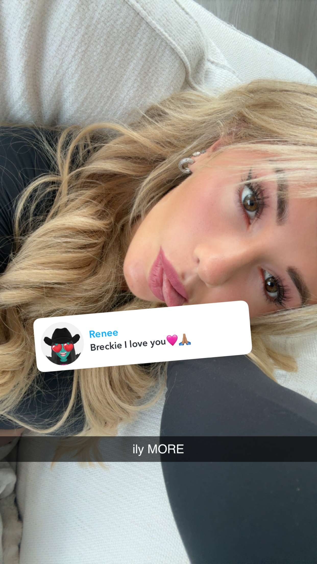 breckiehill snapchat image archive image