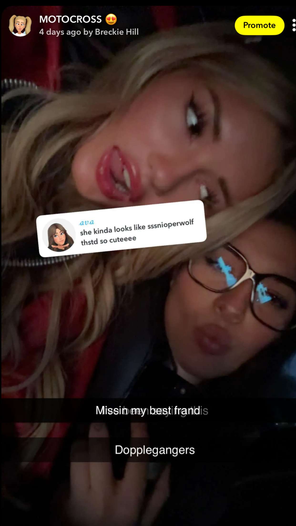 breckiehill snapchat image archive image