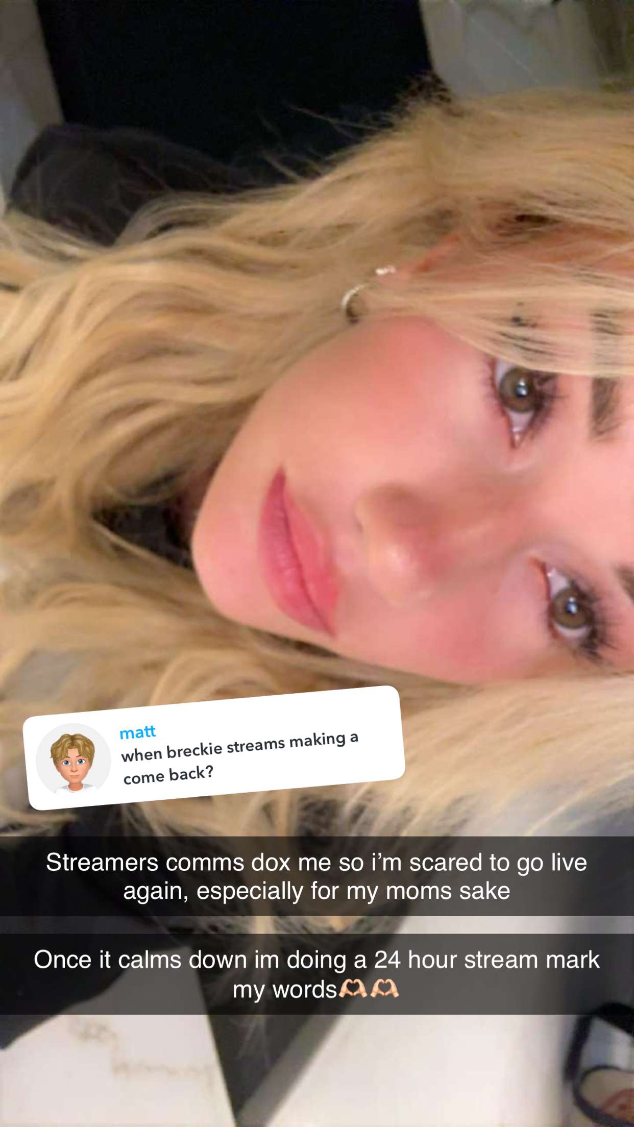 breckiehill snapchat image archive image