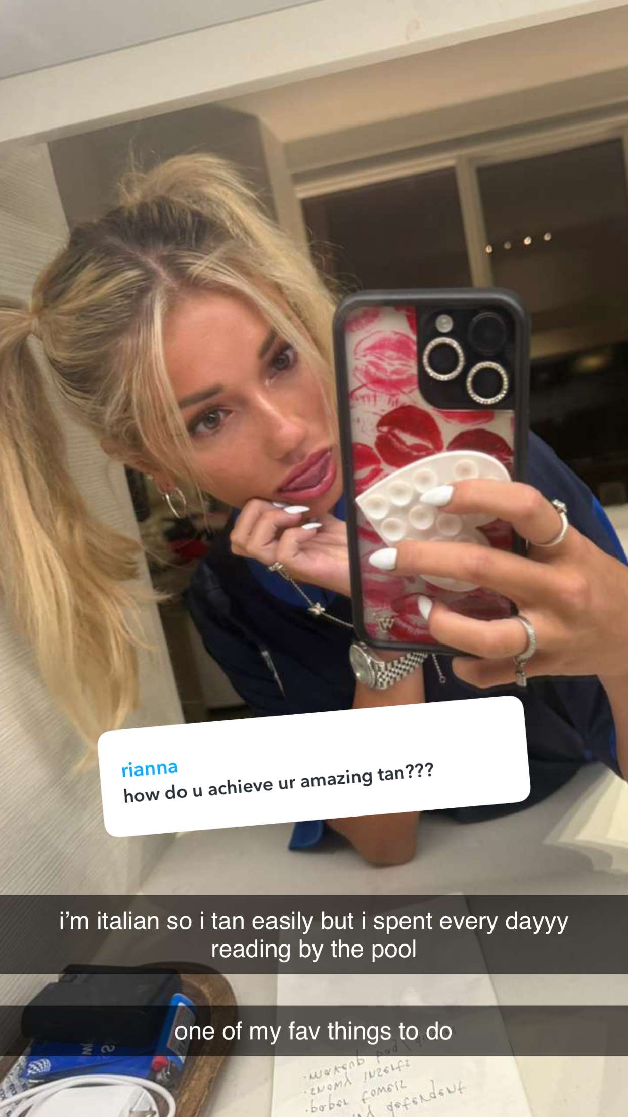 breckiehill snapchat image archive image