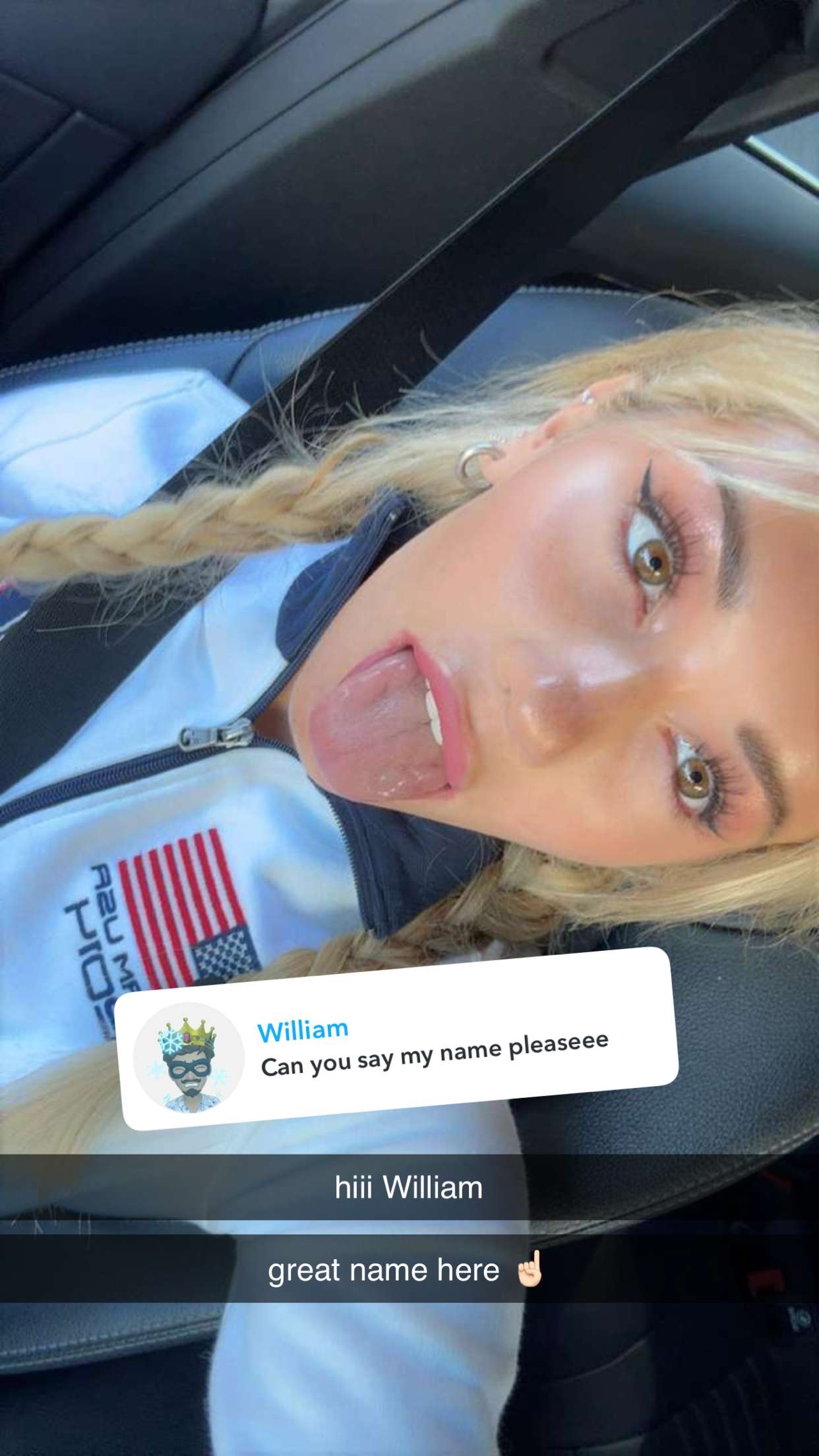 breckiehill snapchat image archive image