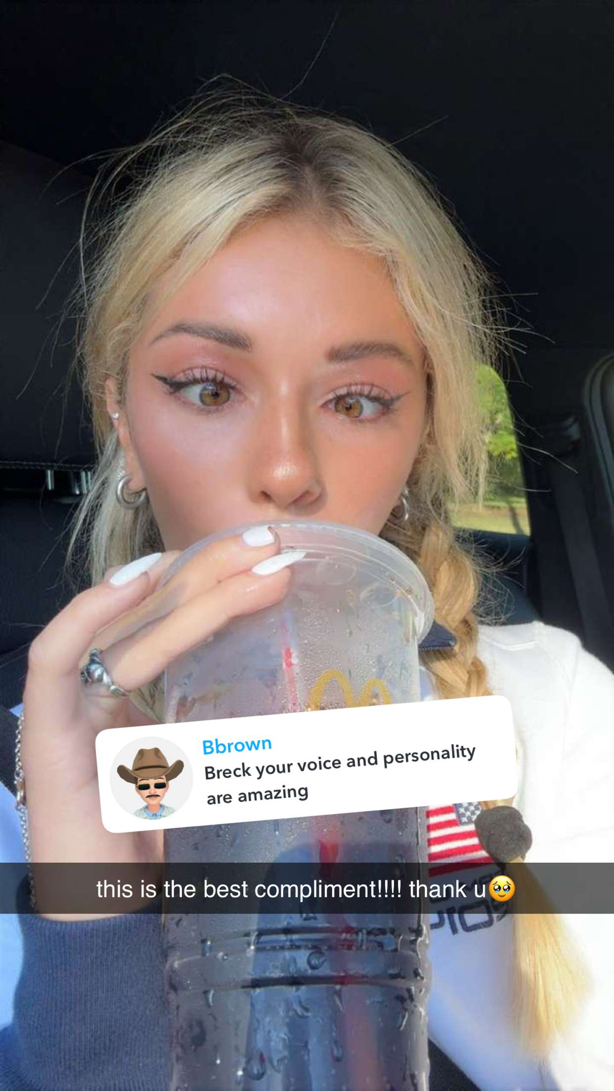 breckiehill snapchat image archive image