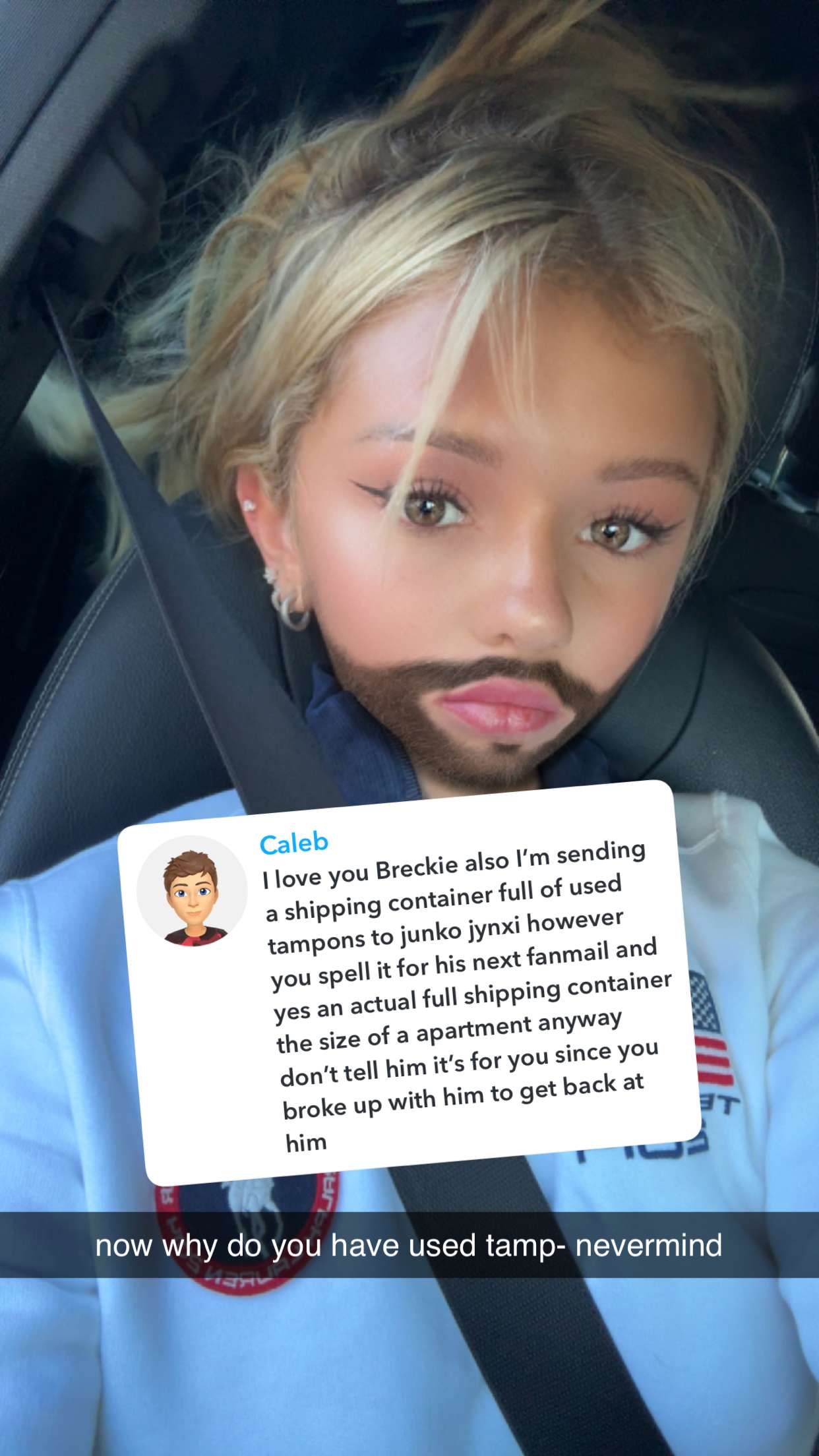 breckiehill snapchat image archive image