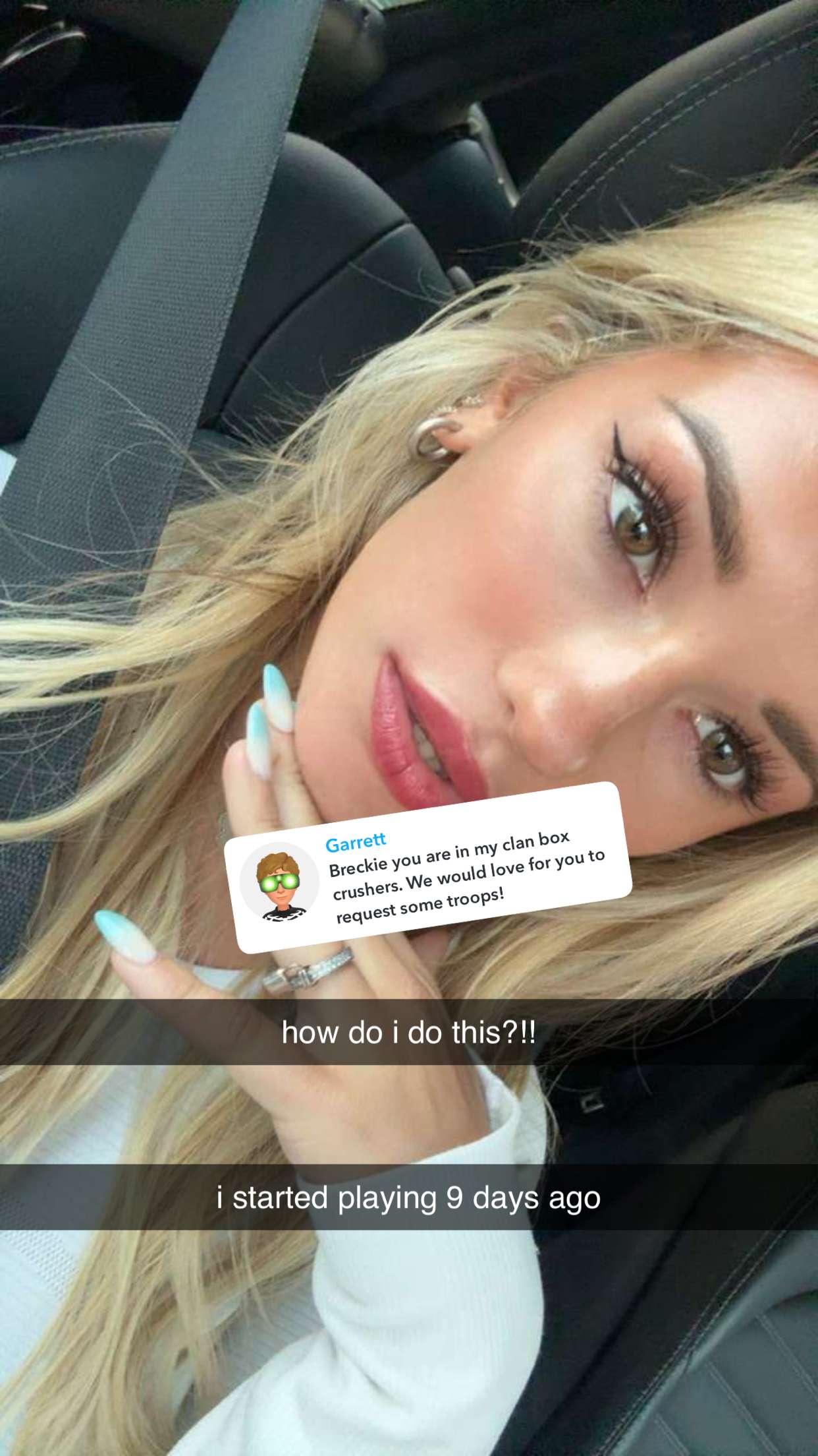 breckiehill snapchat image archive image