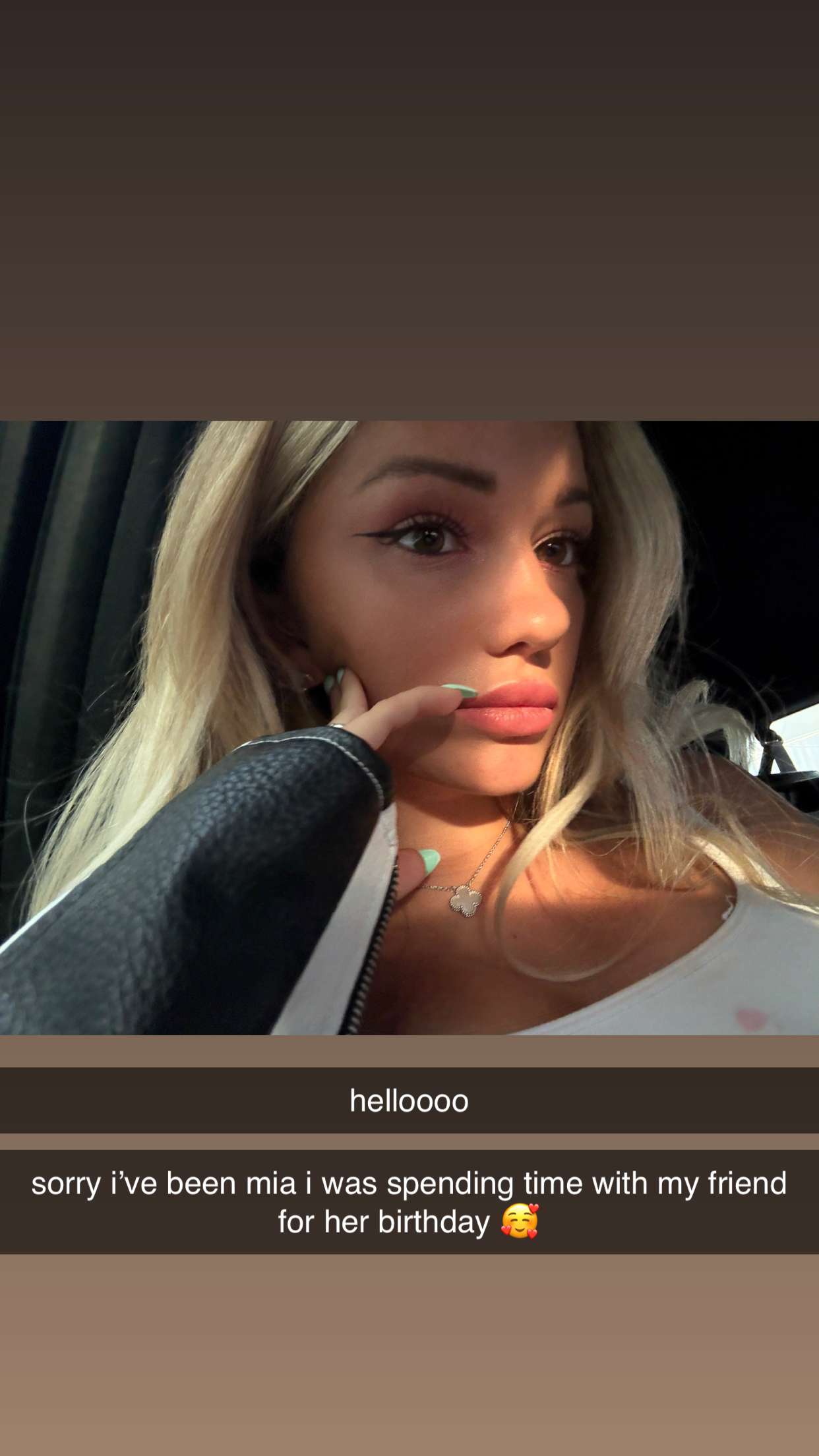 breckiehill snapchat image archive image