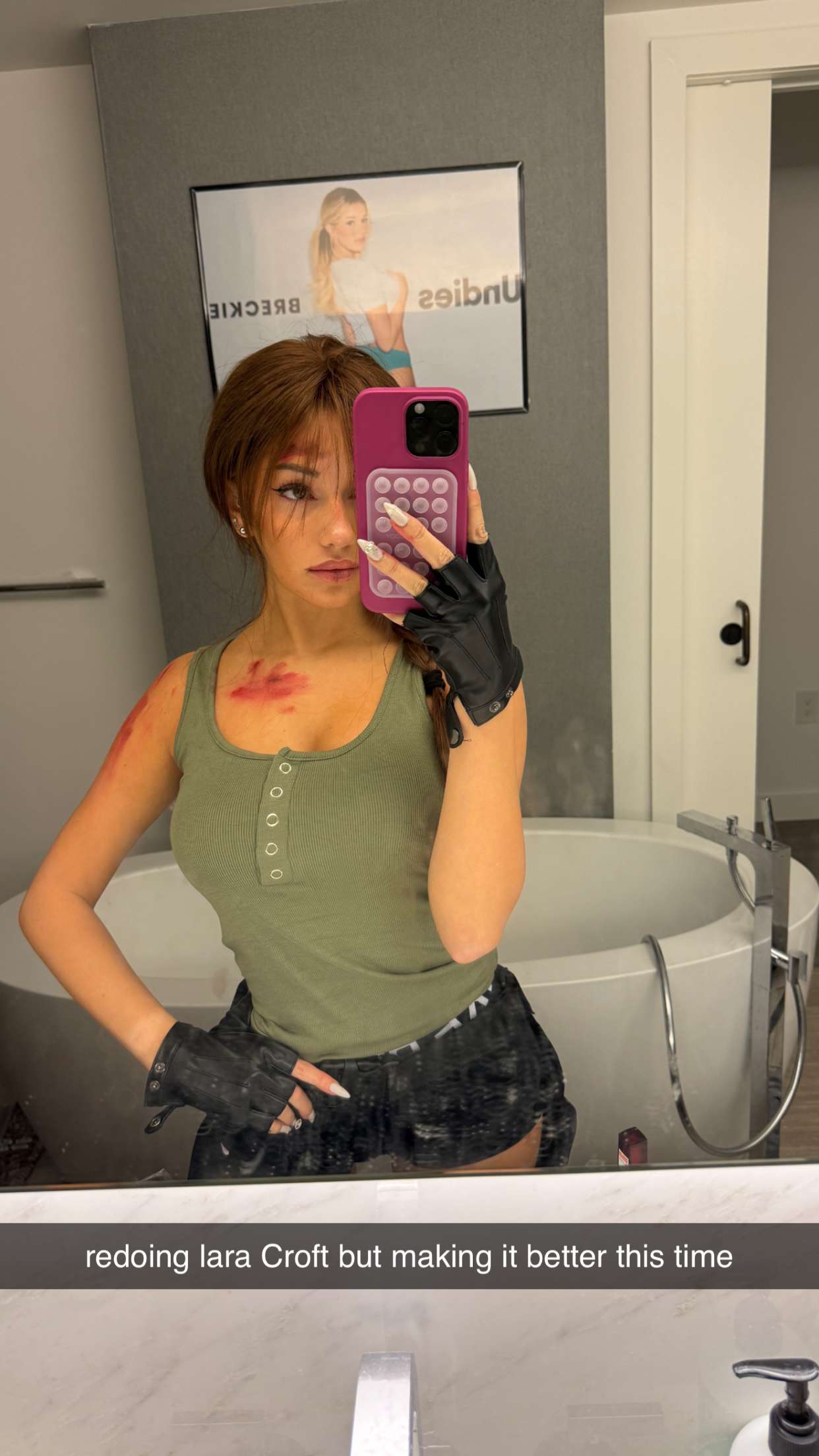 breckiehill snapchat image archive image