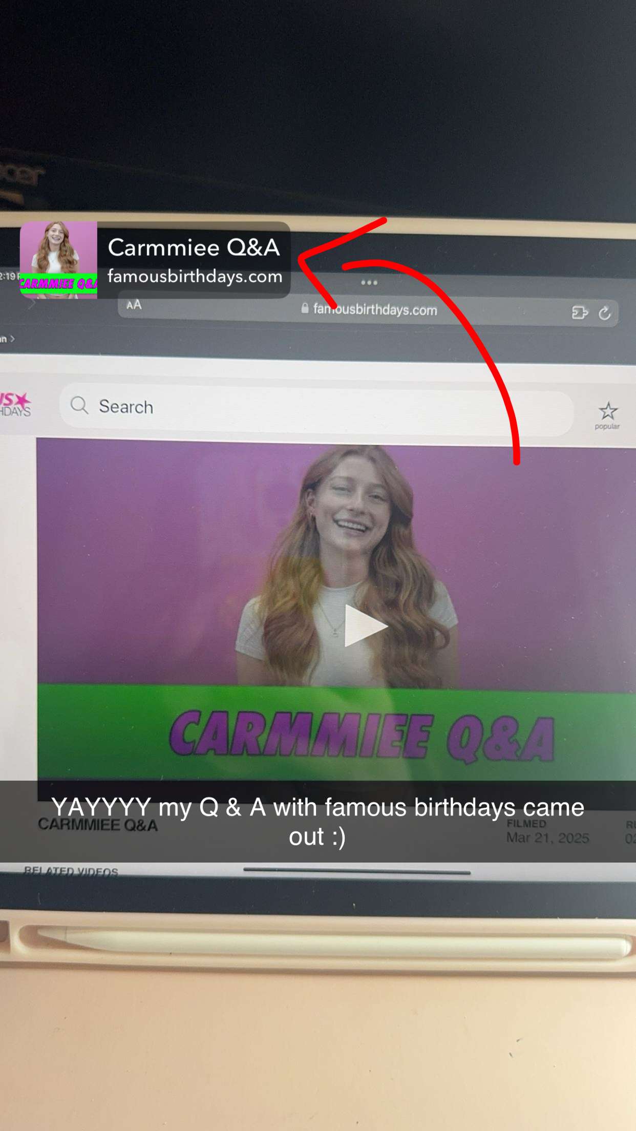 carmmieecat snapchat image archive image