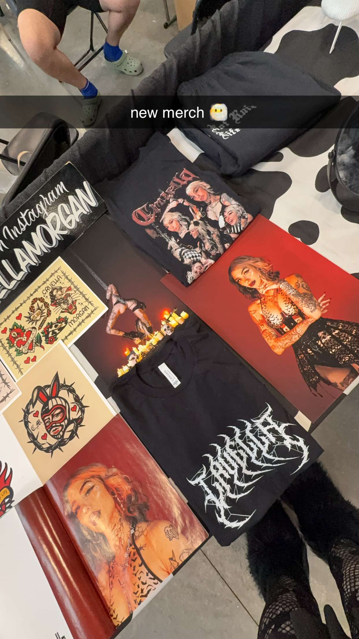 cruellamorganxo snapchat image archive image