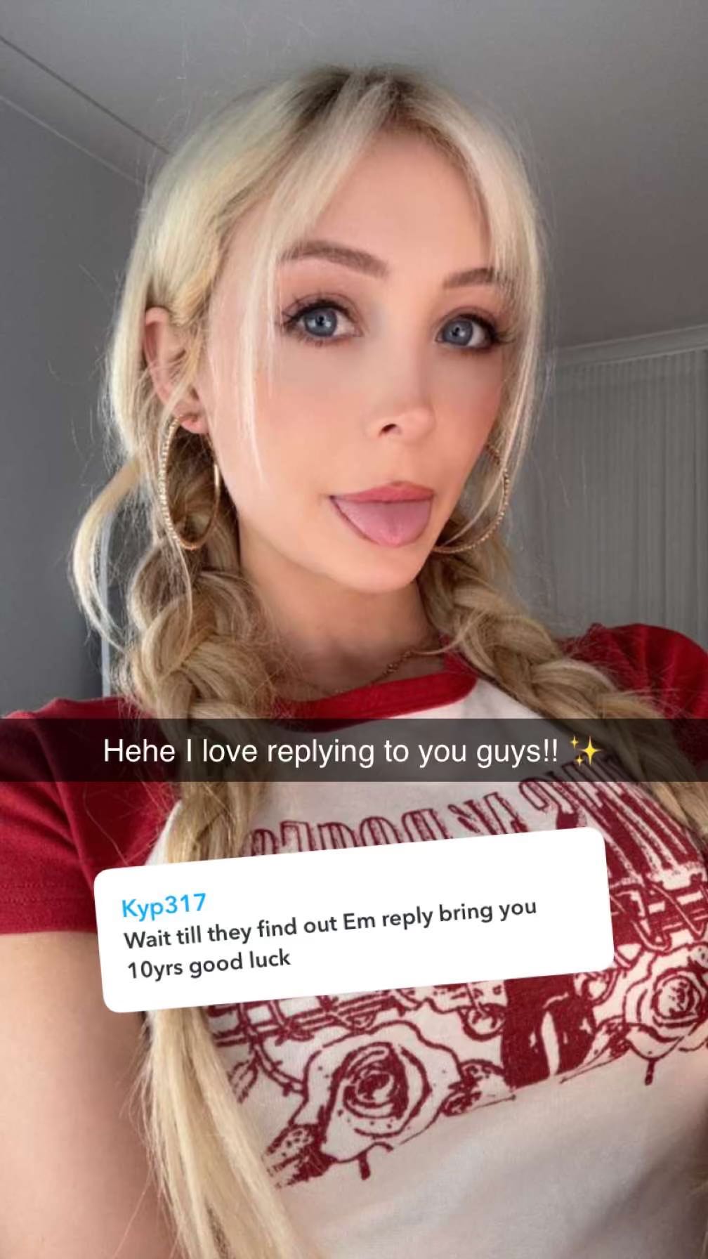 emxllouise snapchat image archive image