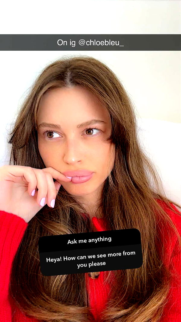 imchloebleu snapchat image archive image