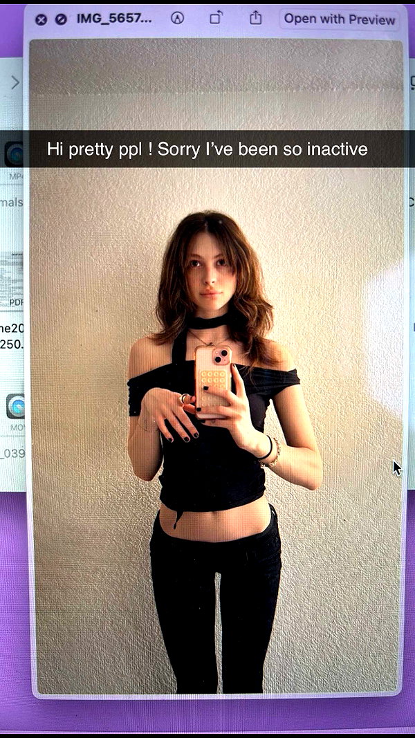 imchloebleu snapchat image archive image